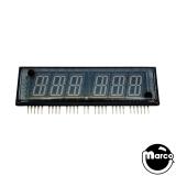 Displays-Fluorescent Display Glass 6 digit (GTB)