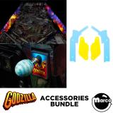 HOT NEW ITEMS-GODZILLA (Stern) Pinball Accessories Bundle
