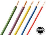 Wire-Wire 18 awg tan / red