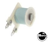 Latch relay coil