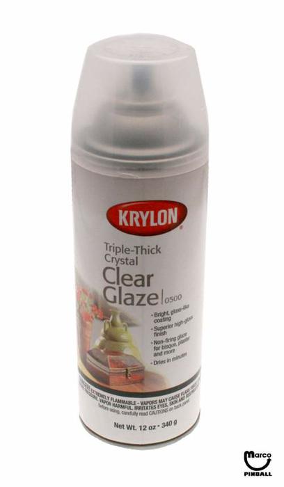 Krylon Triple-Thick Crystal Clear Spray Glaze - 12 oz
