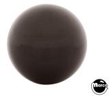 Ball shooter knob plastic sphere black