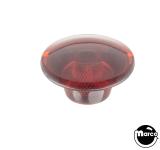 Ball Shooter Parts-Ball shooter knob plastic red transparent