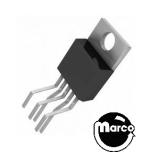 Integrated Circuits-IC - Audio amp 20 watt TO-220-5 5370-12728-00