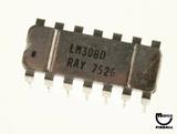 Integrated Circuits-IC -14 pin DIP Op Amp