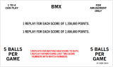 BMX (Bally) Score Cards (7)