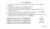 AMIGO (Bally) Score cards (4)