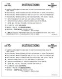 Score / Instruction Cards-CAPTAIN FANTASTIC (Bally) Score cards