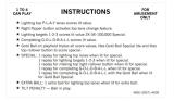 GOLD BALL (Bally) Score Cards (10)