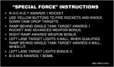 SPECIAL FORCE (Bally) Score Cards (2)
