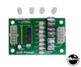 Boards - Power Supply / Drivers-Aux. driver board Gottlieb® System 3