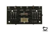 Boards - Displays & Display Controllers-LED board Gottlieb® 1A22
