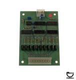 Boards - Displays & Display Controllers-Aux lamp driver board Gottlieb® Sys 80