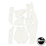 -MEDIEVAL MADNESS (WMS) 7pc Plastic shield set