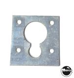 Cabinet Brackets / Levelers-Plate - ball shooter mounting