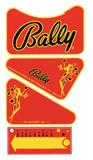 Stickers & Decals-KISS (Bally) Apron Decal set