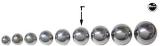 Steel Pinballs-Ball - 1" diameter carbon steel