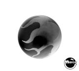 Back Alley Creations-Ball 1-1/16 inch Black Flame ball - each