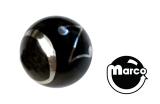 -Ball 1-1/16 inch black Oz ball - each