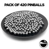 420 Balls 1/16 inch Standard pinball Large Operator Pack