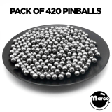 BULK SUPPLIES-PinTech Operator's Bulk Standard Pinball Pack - 420 Balls