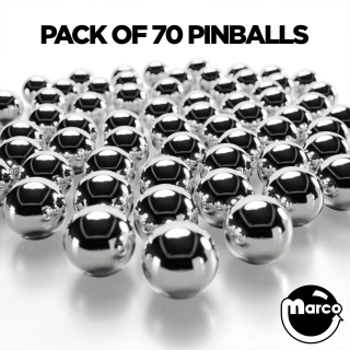 PinTech Bulk Standard Pinball Pack - 70 Balls
