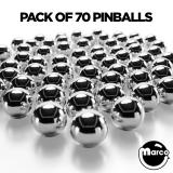 HOT NEW ITEMS-Small 70 Pack of Ball 1/16 inch standard pinball small operator pack