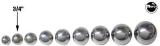 Steel Pinballs-Ball 3/4 inch diameter (Baseball games)