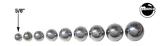 Steel Pinballs-Ball 5/8" diameter (Baseball games)