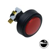 Pushbutton 2 1/4 inch Round Red