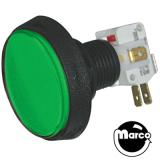 Pushbutton switch 2 inch Green lighted 