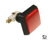Pushbutton 2 inch square red