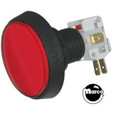 Pushbutton 2 inch red round