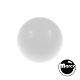 Ball - plastic white 1/2" diameter