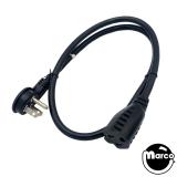 AC Power Cord - low profile 3 foot extension