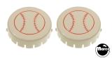 -BIG HIT (Gottlieb) Pop bumper cap set (2)