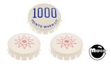 CENTIGRADE 37 (Gottlieb) Pop bumper cap set (3)