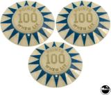 DELTA QUEEN (Bally) Pop bumper cap set