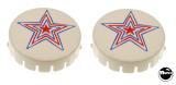 EL DORADO (Gottlieb 1975) Pop bumper cap set