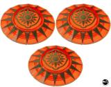 FLASH GORDON (Bally) Pop bumper cap set