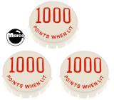 SURE SHOT (Gottlieb) Pop bumper cap set