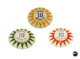 BIG CHIEF (Williams) Pop bumper cap set