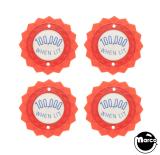EASY ACES (Gottlieb) Pop bumper cap set (4)