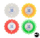 PICNIC (Gottlieb 1958) Pop bumper cap set (4)