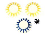 ROCK MAKERS (Bally) Pop bumper cap set (3)
