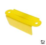 Lane Guides-Lane guide - 3-1/8" yellow opaque single