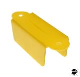 -Lane guide - 2-3/4" yellow opaque double