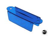 Lane Guides-Lane guide - 3-1/8" blue transparent