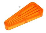 Lamp Covers / Domes / Inserts-Playfield insert 1-1/2" Arrow Orange 