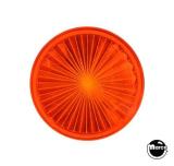 Lamp Covers / Domes / Inserts-Playfield insert circle1-1/2" amber star